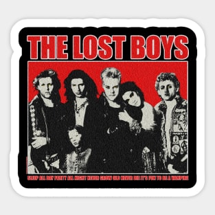 the lost boys grunge Sticker